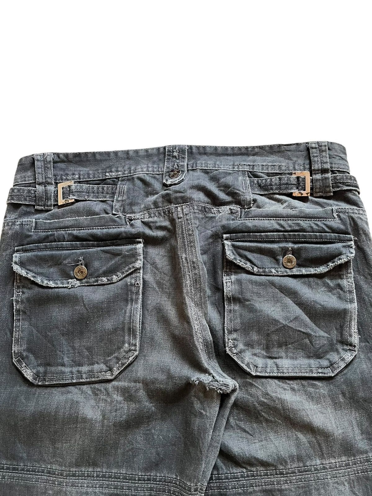 Dolce & Gabbana Vintage Dolce Gabbana Tactical Multi Pocket Baggy Jeans Size US 35 - 9 Thumbnail