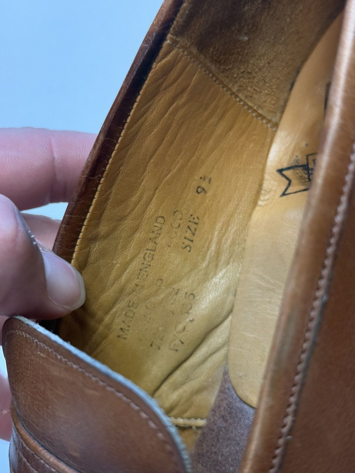 Vintage Rare White Brothers Of Earls Barton made in England Brown Size US 9.5 / EU 42-43 - 4 Thumbnail