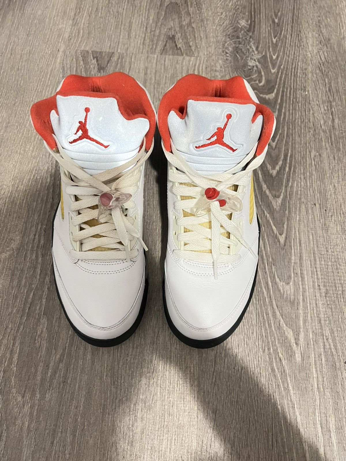 Air Jordan 5 retro White Fire Red 2020