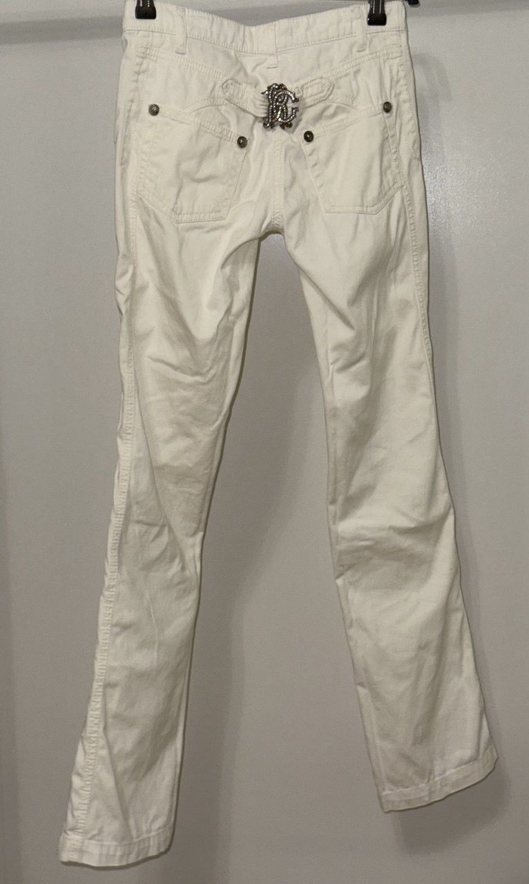 Roberto Cavalli Roberto Cavalli White pants Size 26" / US 2 / IT 38 - 6 Thumbnail