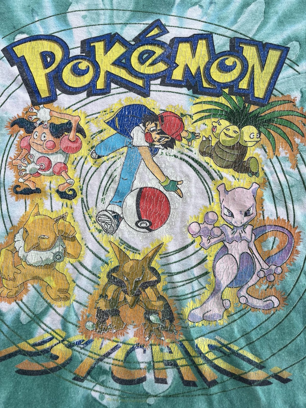 Nintendo × Pokemon × Vintage Vintage PSYCHIC Pokemon Nintendo 2000’s (kid size) Tshirt Size US L / EU 52-54 / 3 - 8 Thumbnail