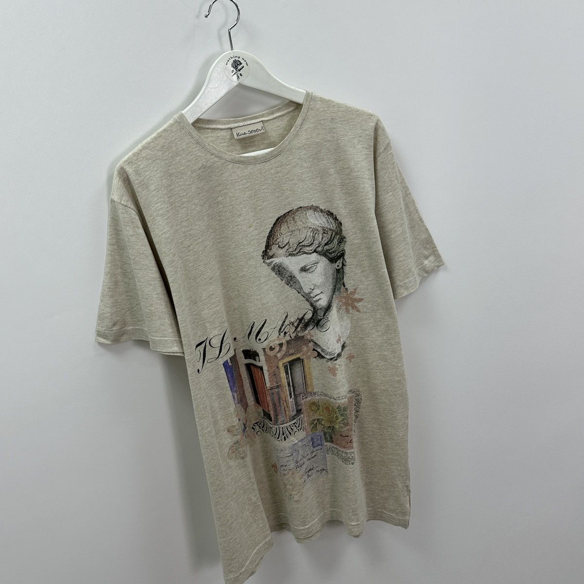 Vintage Vintage 00s Hire Seven Il Mare art tee Rome Empire Cesar IT Size US L / EU 52-54 / 3 - 3 Thumbnail