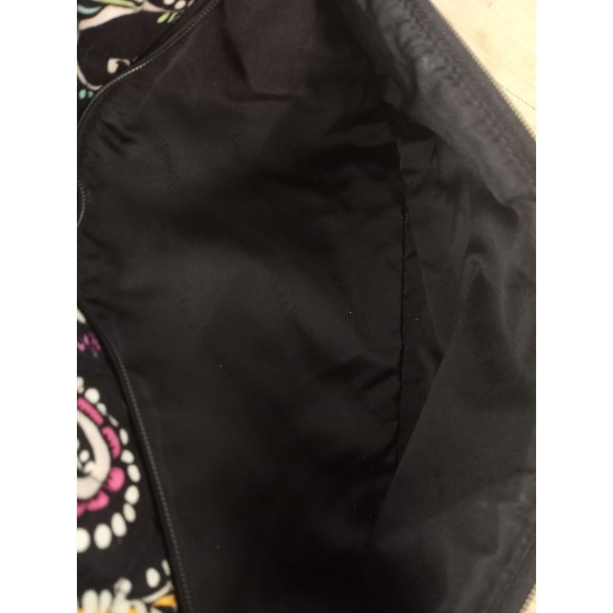 Vera Bradley Vera Bradley Black Paisley Foldover Laptop Book Bag. Size ONE SIZE - 17 Thumbnail