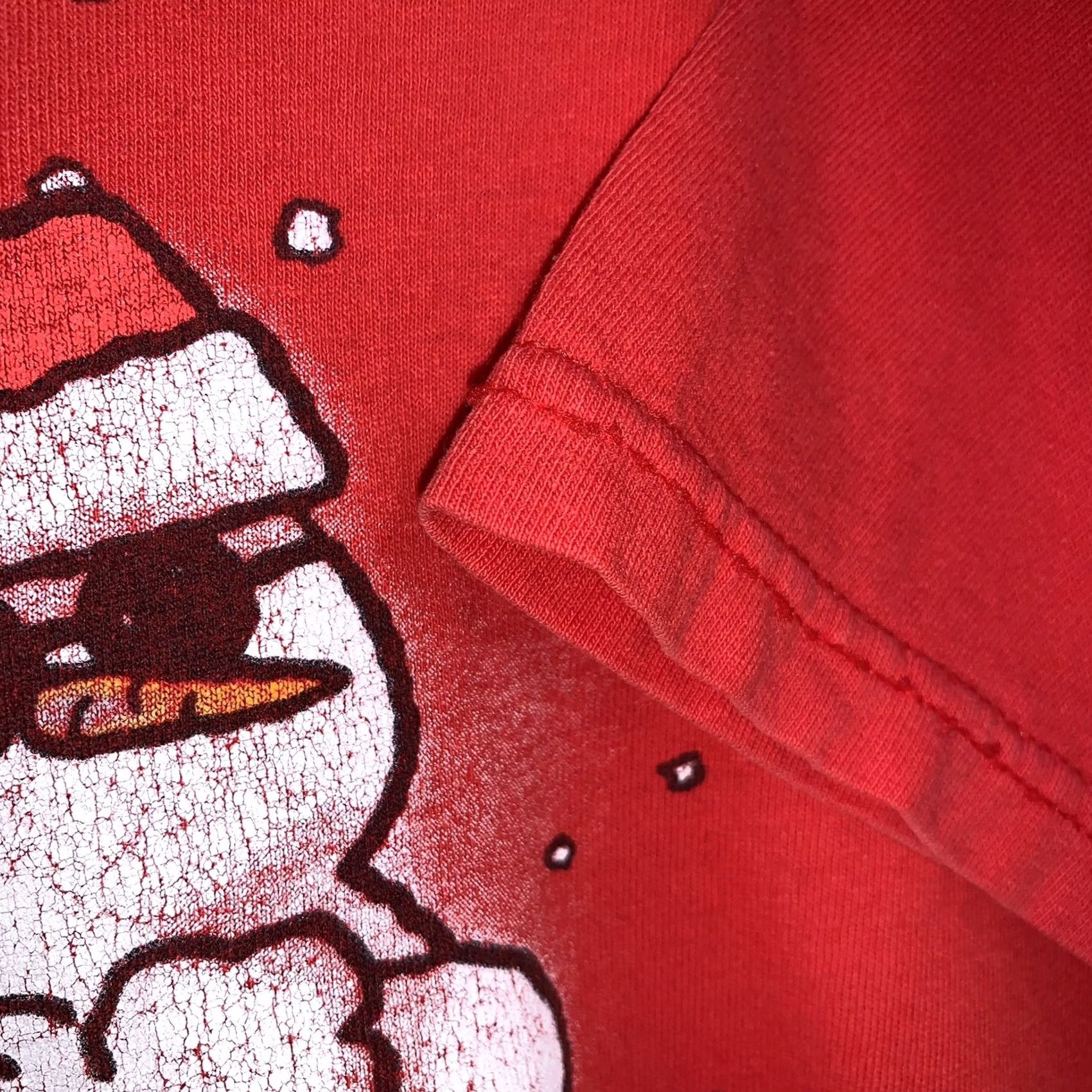 Peanuts Peanuts Christmas Joe Cool Snoopy Woodstock Chillin T-Shirt Sz Medium Red Tee Size US M / EU 48-50 / 2 - 3 Thumbnail