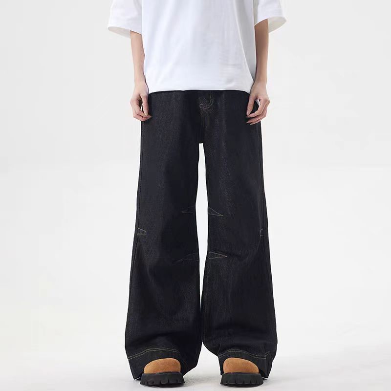 Japanese Brand × Jean Fried Street washed vintage baggy jeans Size US 32 / EU 48 - 6 Thumbnail