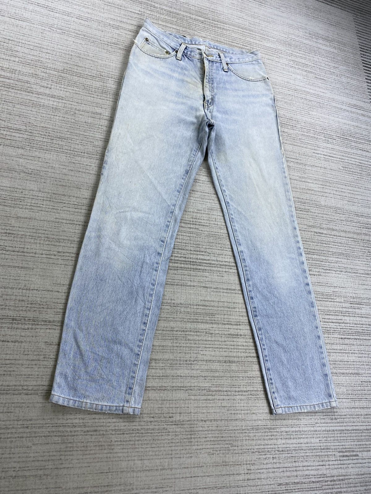 Edwin × Japanese Brand × Vintage Vintage Edwin Light Blue Straight Cut Denim Pants Size US 28 / EU 44 - 3 Thumbnail