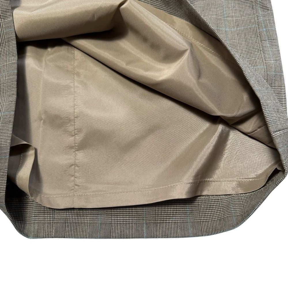 Banana Republic NWT New Banana Republic Plaid Pencil Light Brown Skirt Size Size 26" / US 2 / IT 38 - 4 Thumbnail