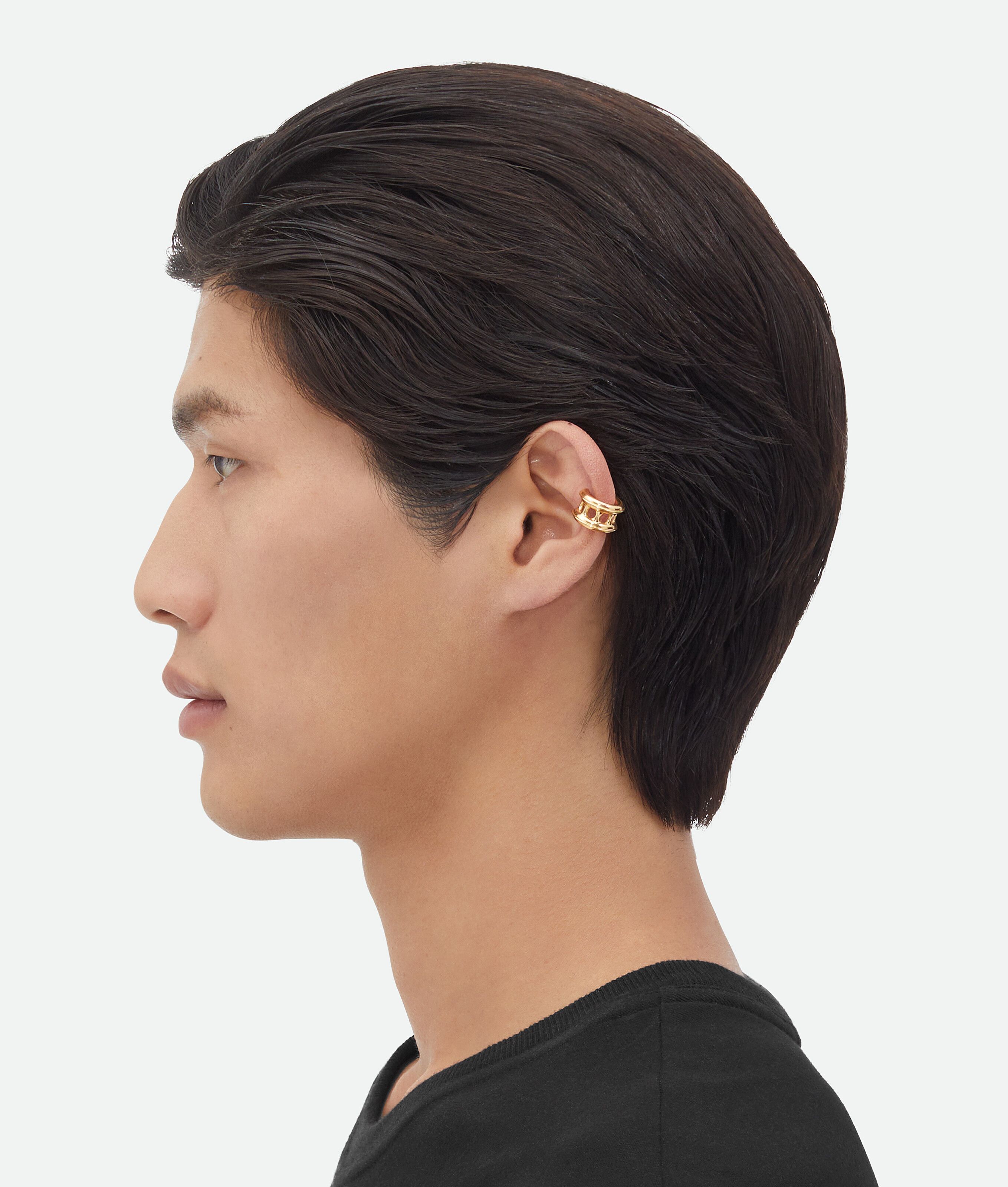 Bottega Veneta o1n1vont0425 Size: OS / Watch Earcuff in Gold Size ONE SIZE - 1 Thumbnail