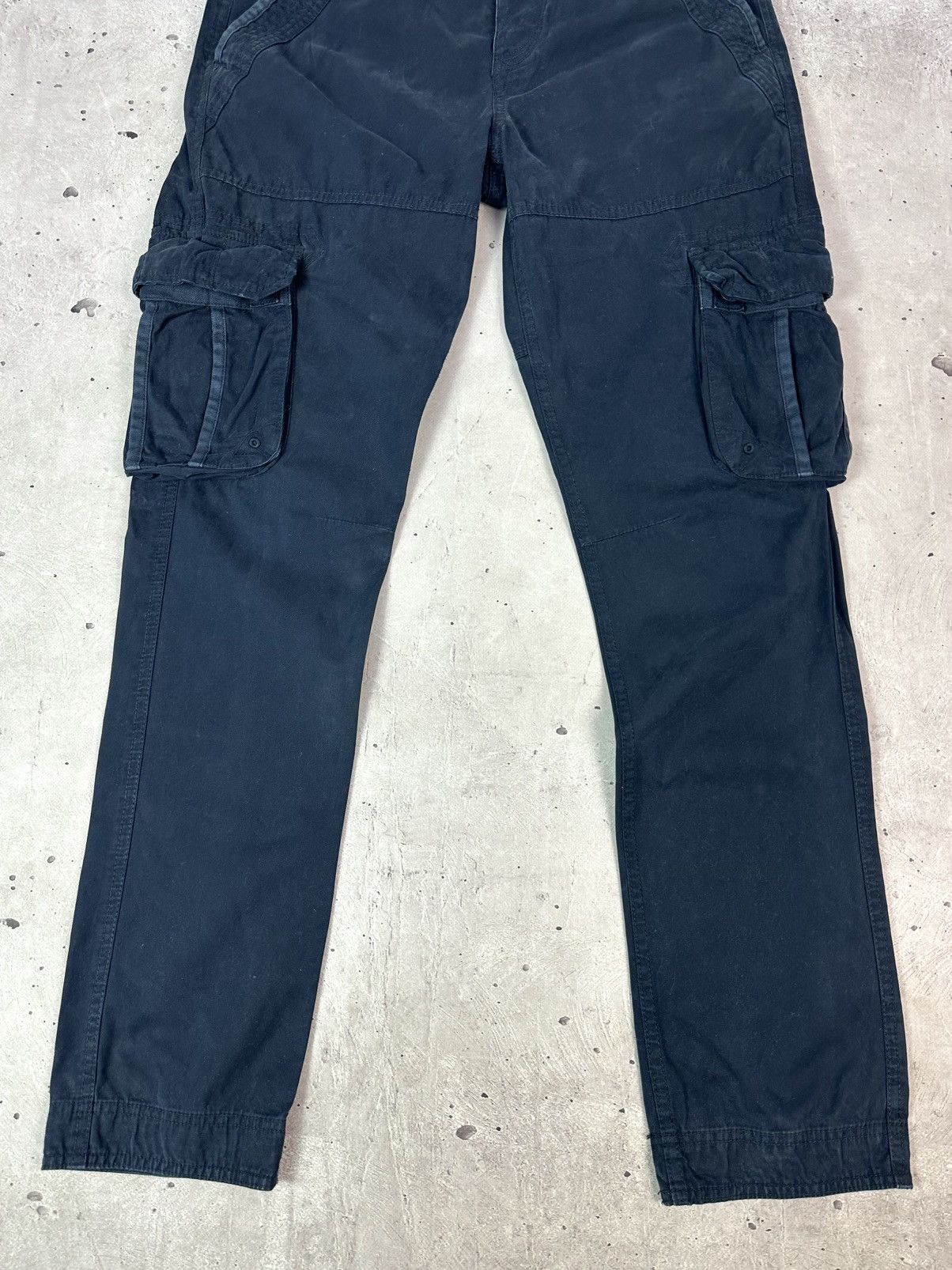 Superdry Superdry Slim Core Cargo Men’s Navy Cotton Men’s Pants Size US 30 / EU 46 - 2 Thumbnail