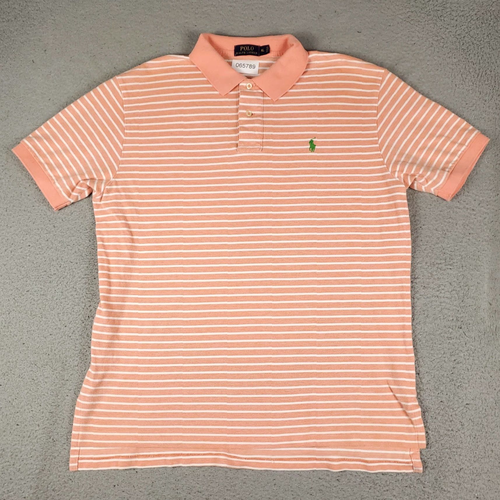 Ralph Lauren Ralph Lauren Polo Shirt Mens XL Orange Striped Pony Casual Short Sleeve Polo Shirt Mens XL Orange Striped Pony Casual Short Sleeve Size US XXL / EU 58 / 5 - 3 Thumbnail