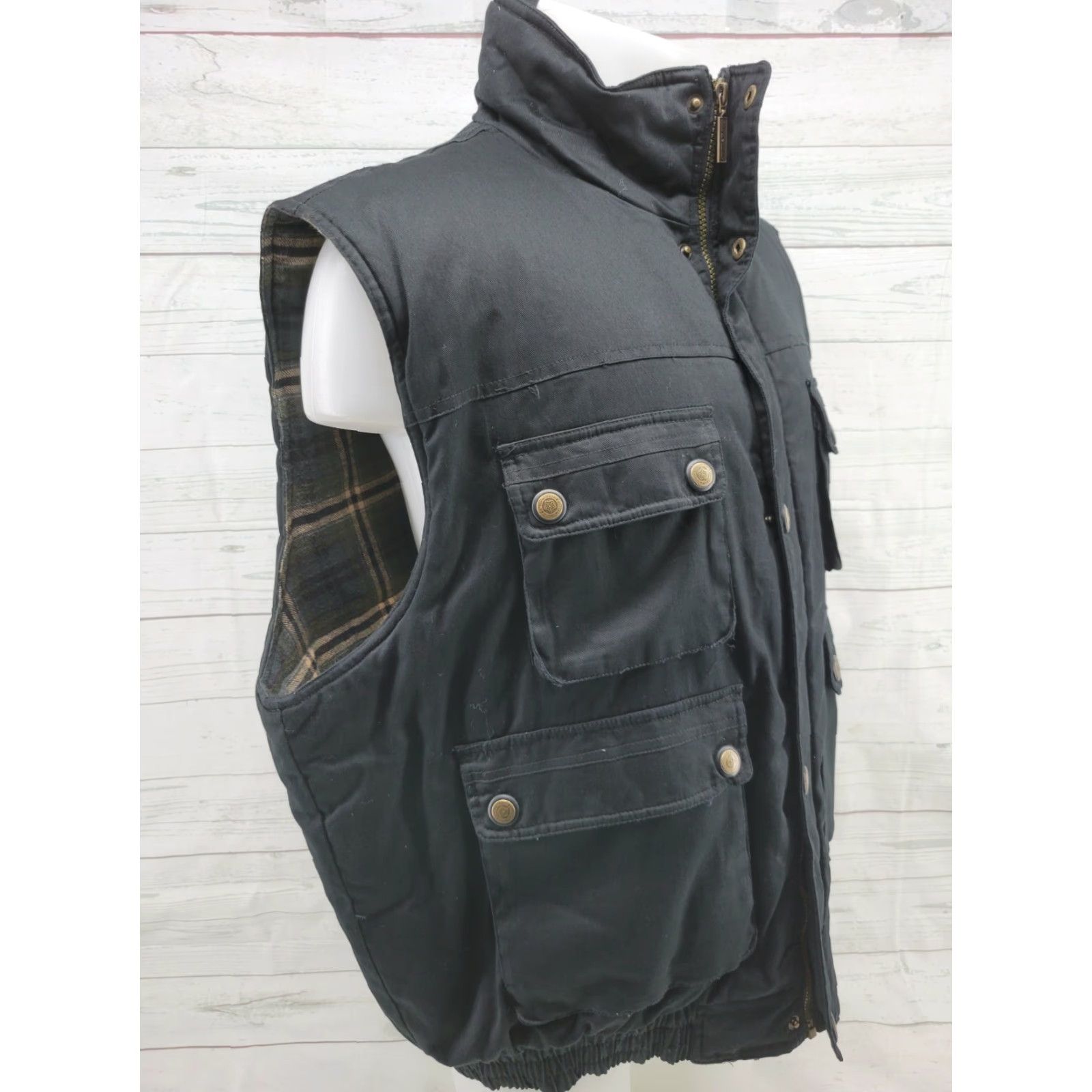 Vintage VINTAGE Field and Stream Vest Jacket Outdoors 2XL Black Mens Field and Stream Vest Shirt? Size US XXL / EU 58 / 5 - 3 Thumbnail