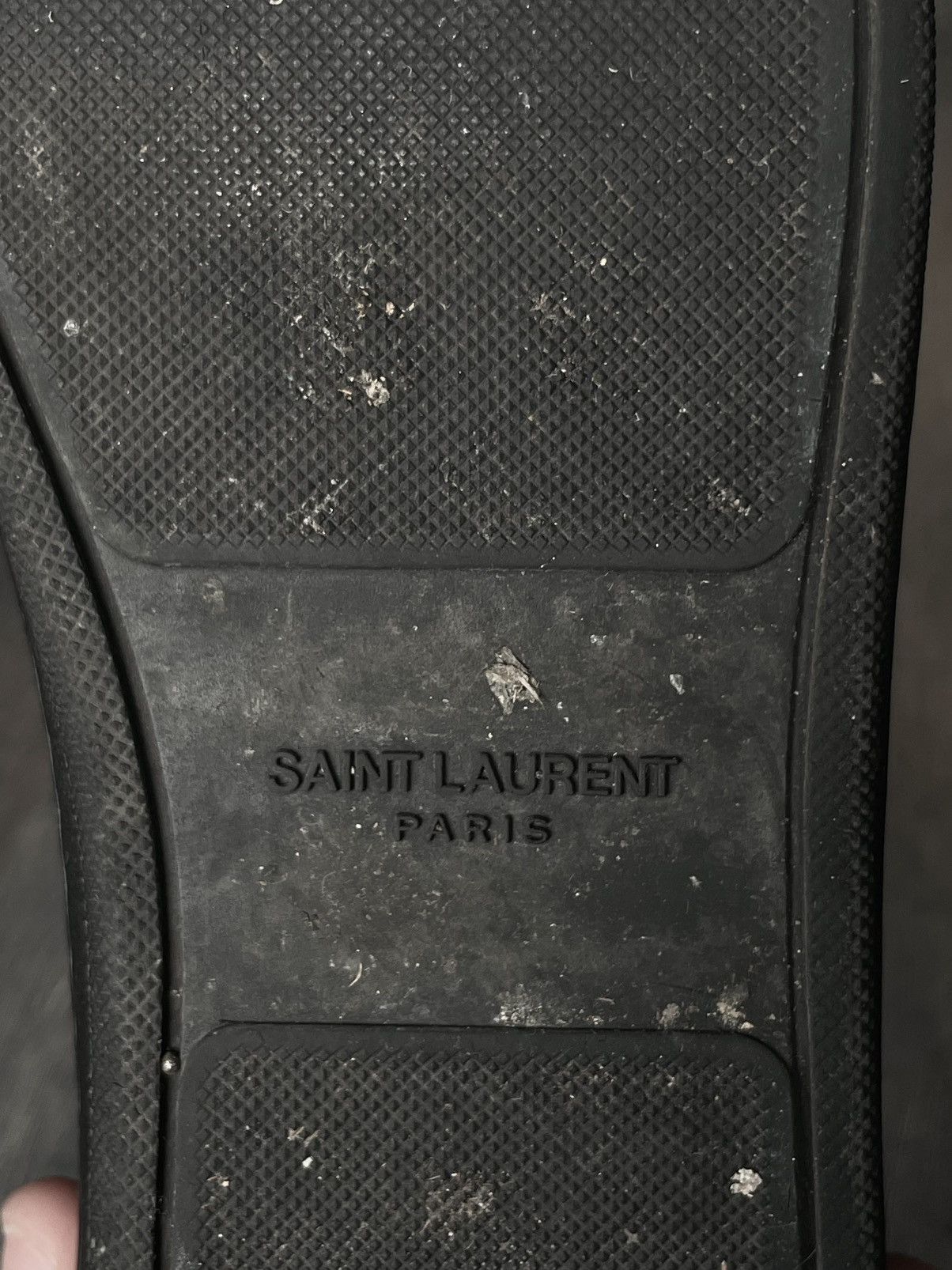 Hedi Slimane Saint Laurent Paris Hedi Slimane Court Classic SL16-H Black Size US 7.5 / EU 40-41 - 9 Thumbnail