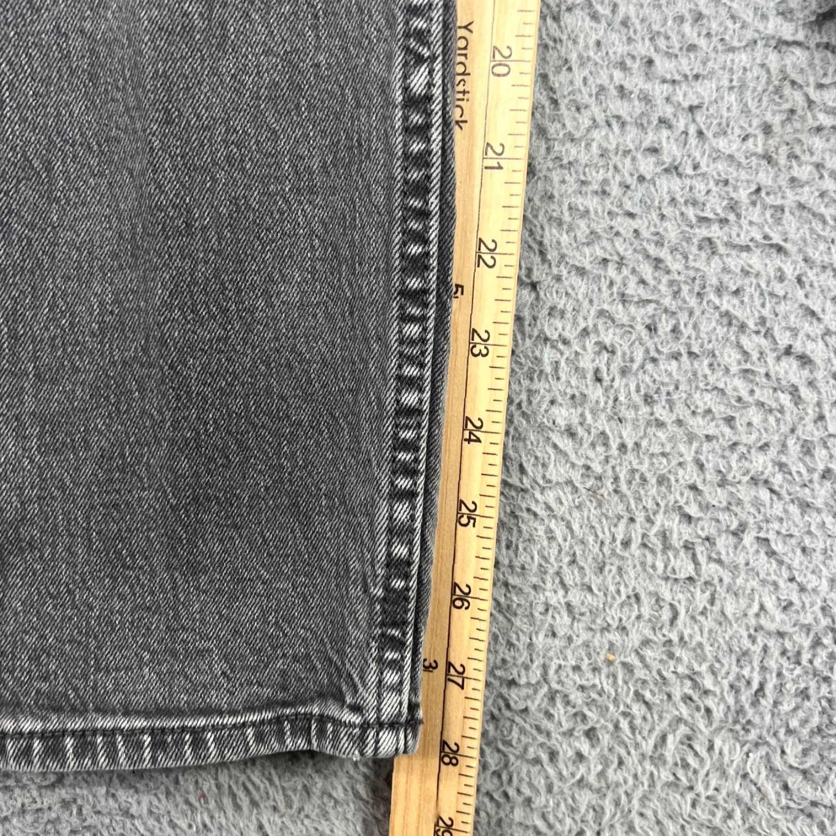 Abercrombie & Fitch Abercrombie & Fitch Jeans Slim The Skinny High Rise Womens Size 29/8 Black Denim 5-Pocket Design Jeans Size 29" - 3 Thumbnail