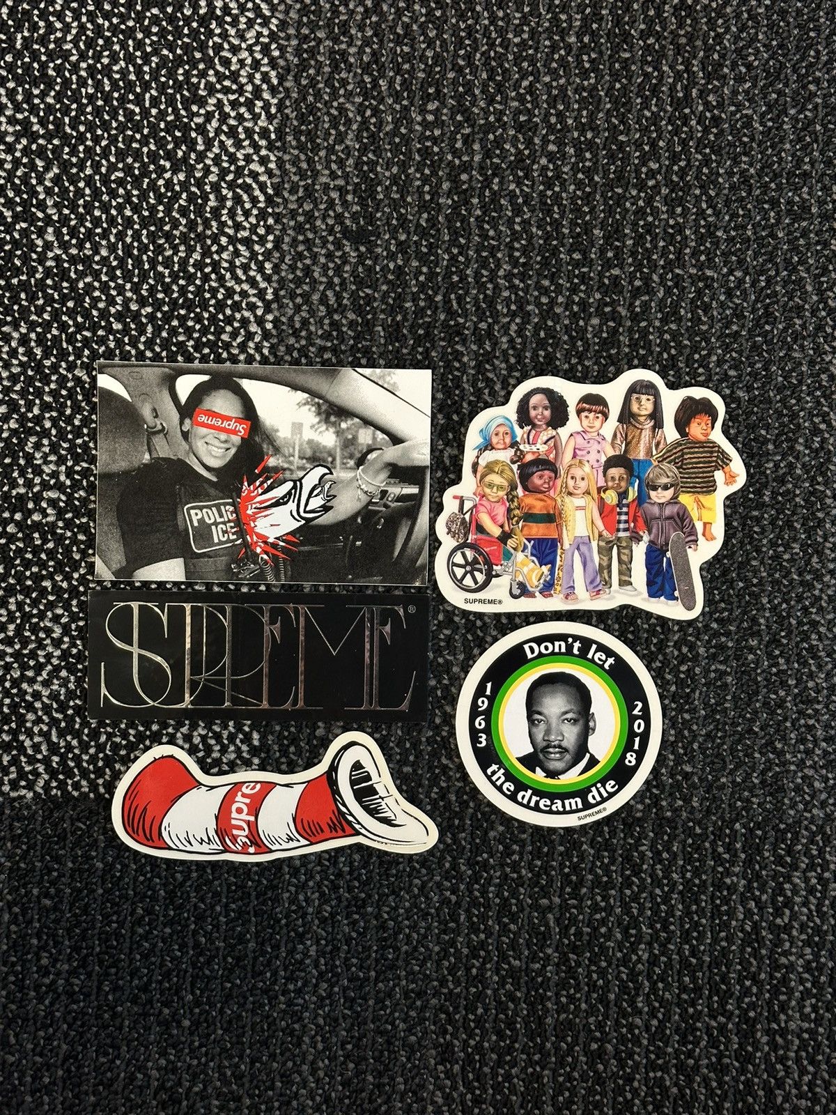 Supreme 5x Supreme Stickers Lot Size ONE SIZE - 1 Preview