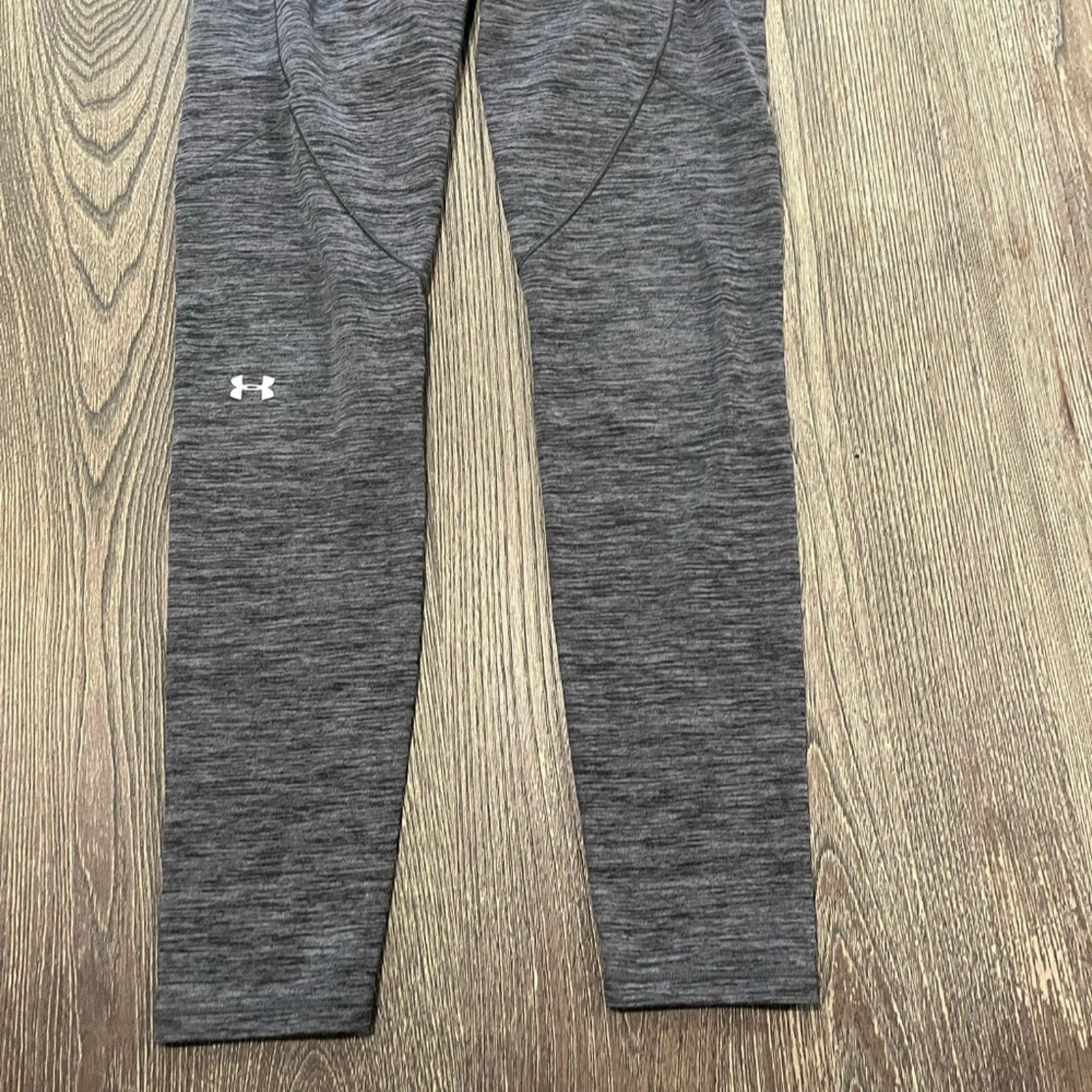 Under Armour Under Armour Leggings Straight Leg Stretch Heather Sz M Size 27" / US 4 / IT 40 - 6 Thumbnail