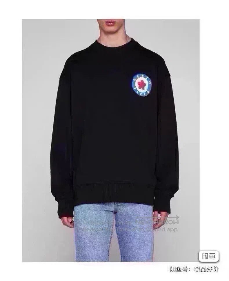 Kenzo Kenzo Black Crewneck Sweatshirt Size US XL / EU 56 / 4 - 3 Thumbnail