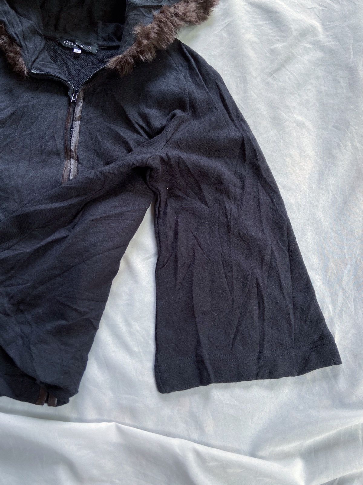 Isamu Katayama Backlash ATSURO TAYAMA PONCHO FAUX FUR ZIP HOODIE Size US S / EU 44-46 / 1 - 5 Thumbnail