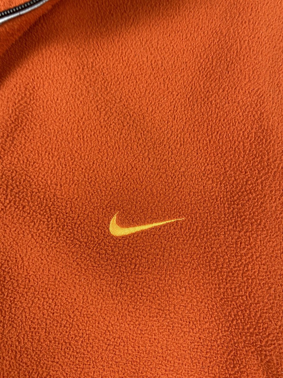 Nike Vintage Nike Y2K Fleece Jacket Bomber Size L Size US L / EU 52-54 / 3 - 8 Thumbnail