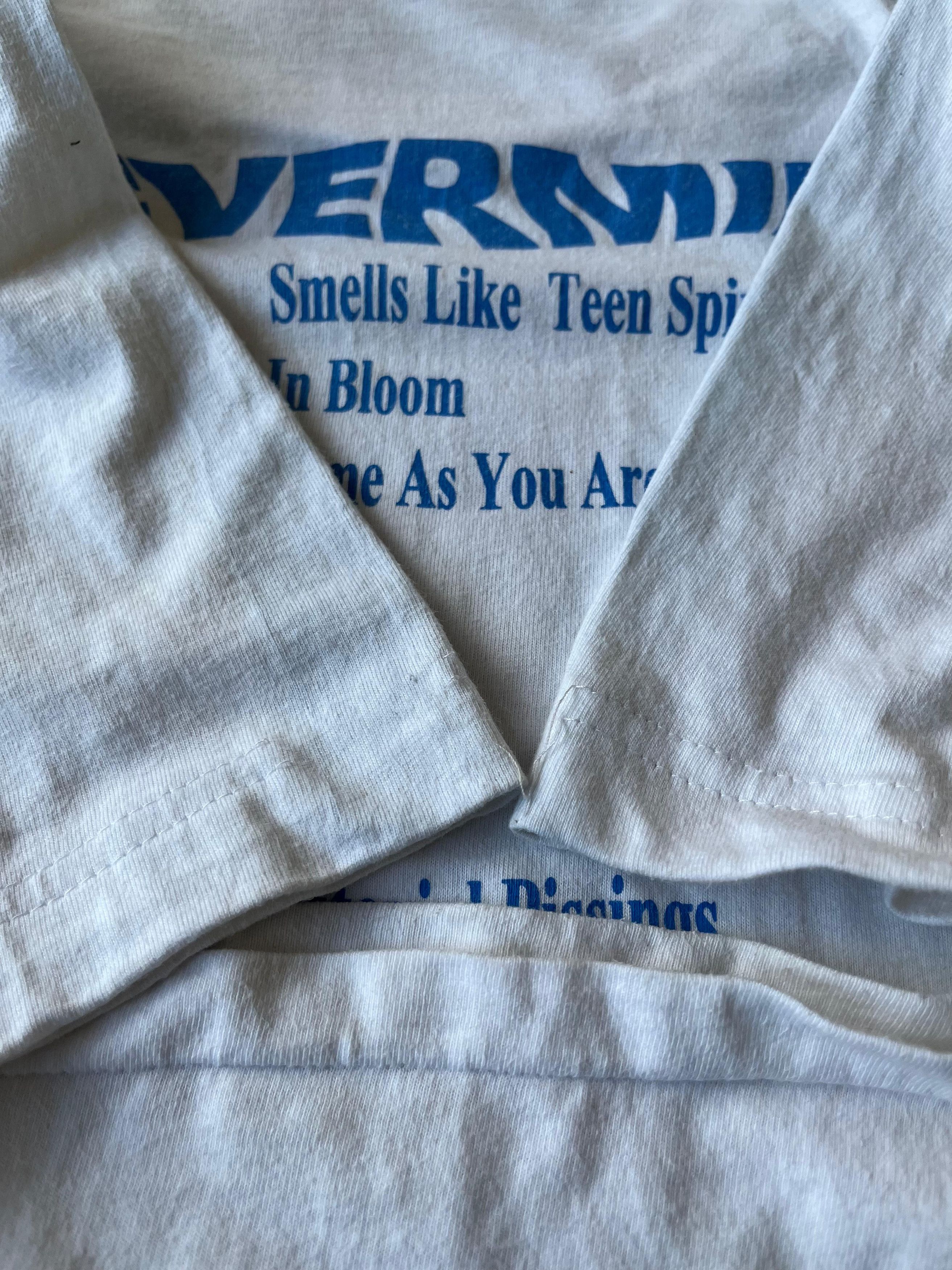 Vintage ❌SOLDOUT❌NIRVANA "NEVERMIND" BANDSHIRT WALL OF FAME Size US S / EU 44-46 / 1 - 2 Thumbnail