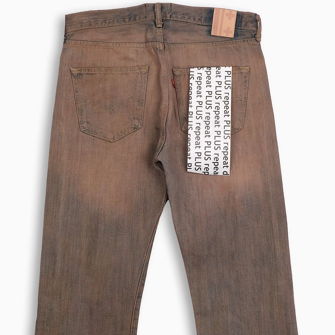 Japanese Brand × Levi's × Vintage REPEAT PLUS 001 Dirty Beige 33 Inch (RP001Y3301) Size US 33 - 5 Thumbnail