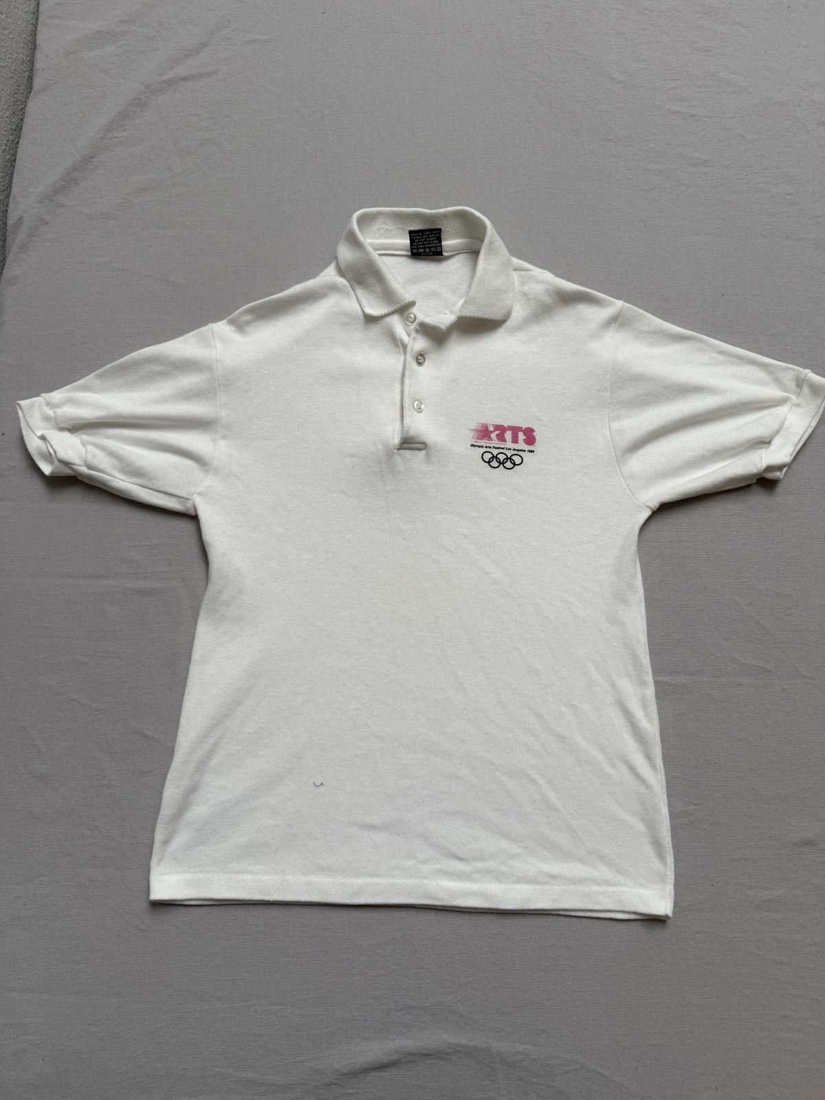 Designer VTG Olympics Los Angeles 1984 Polo - Olymp Arts Festival S Size US S / EU 44-46 / 1 - 1 Thumbnail