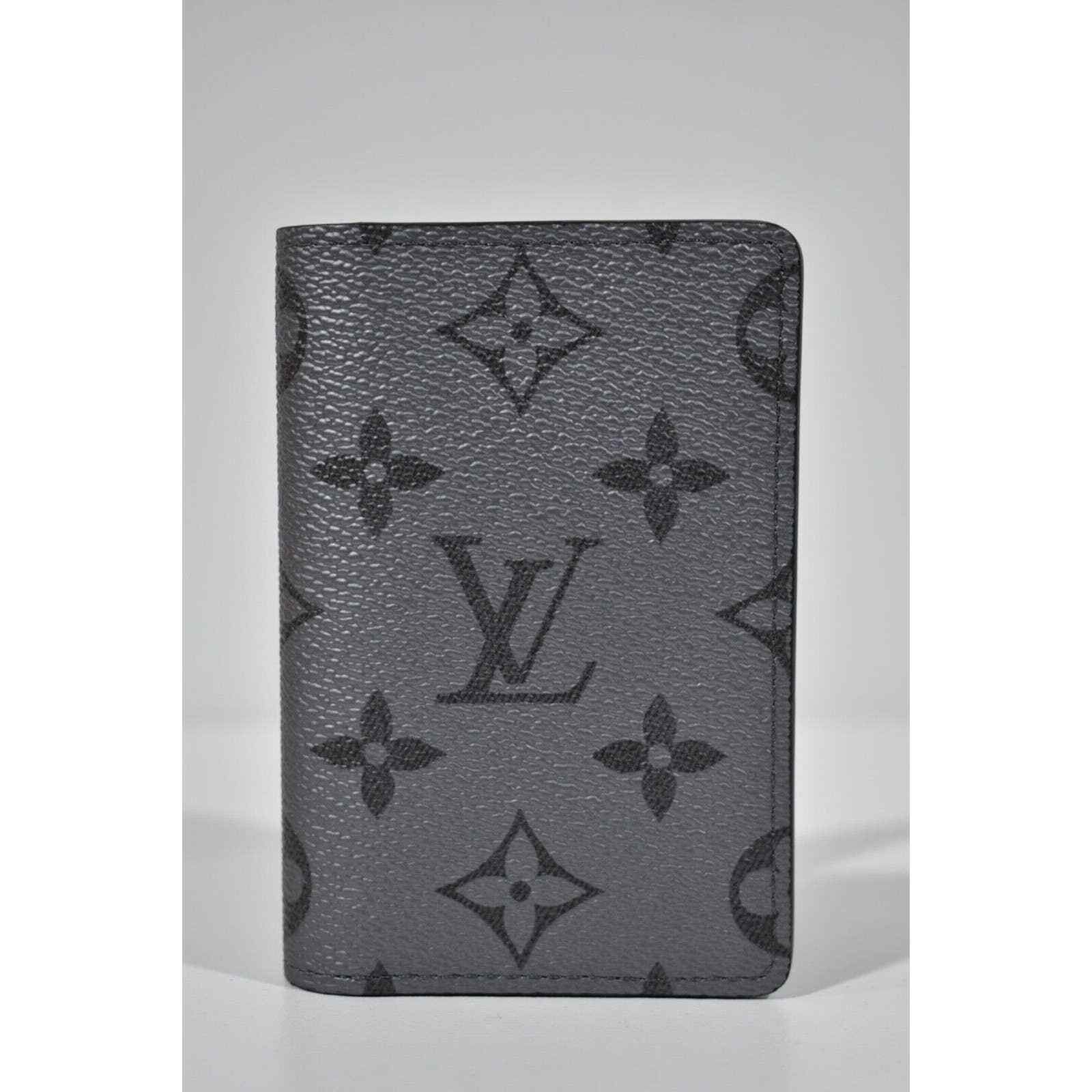 Louis Vuitton Louis Vuitton Silver Monogram Logo Pocket Organizer Wallet Size ONE SIZE - 4 Thumbnail