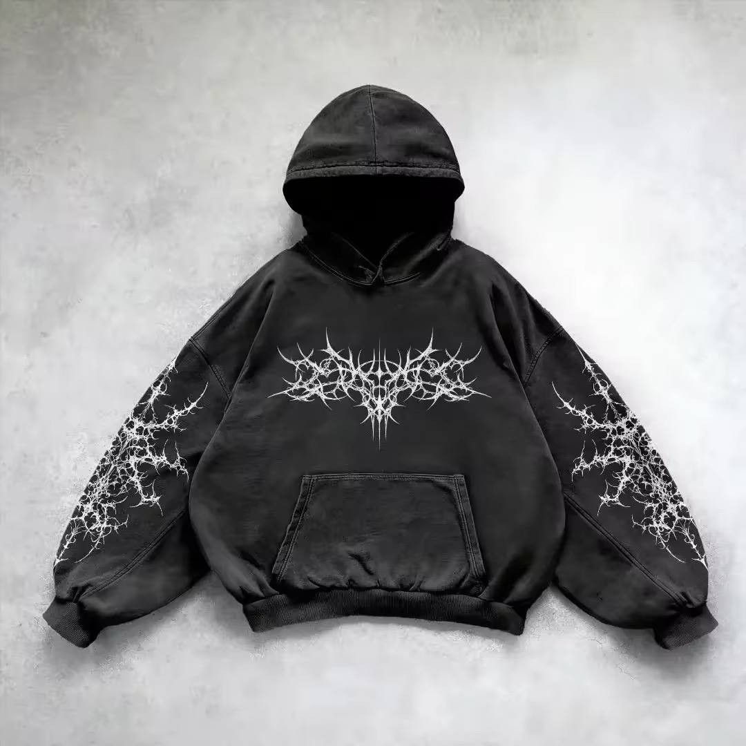 Japanese Brand × Vintage street sweatshirt y2k Size US XL / EU 56 / 4 - 2 Thumbnail