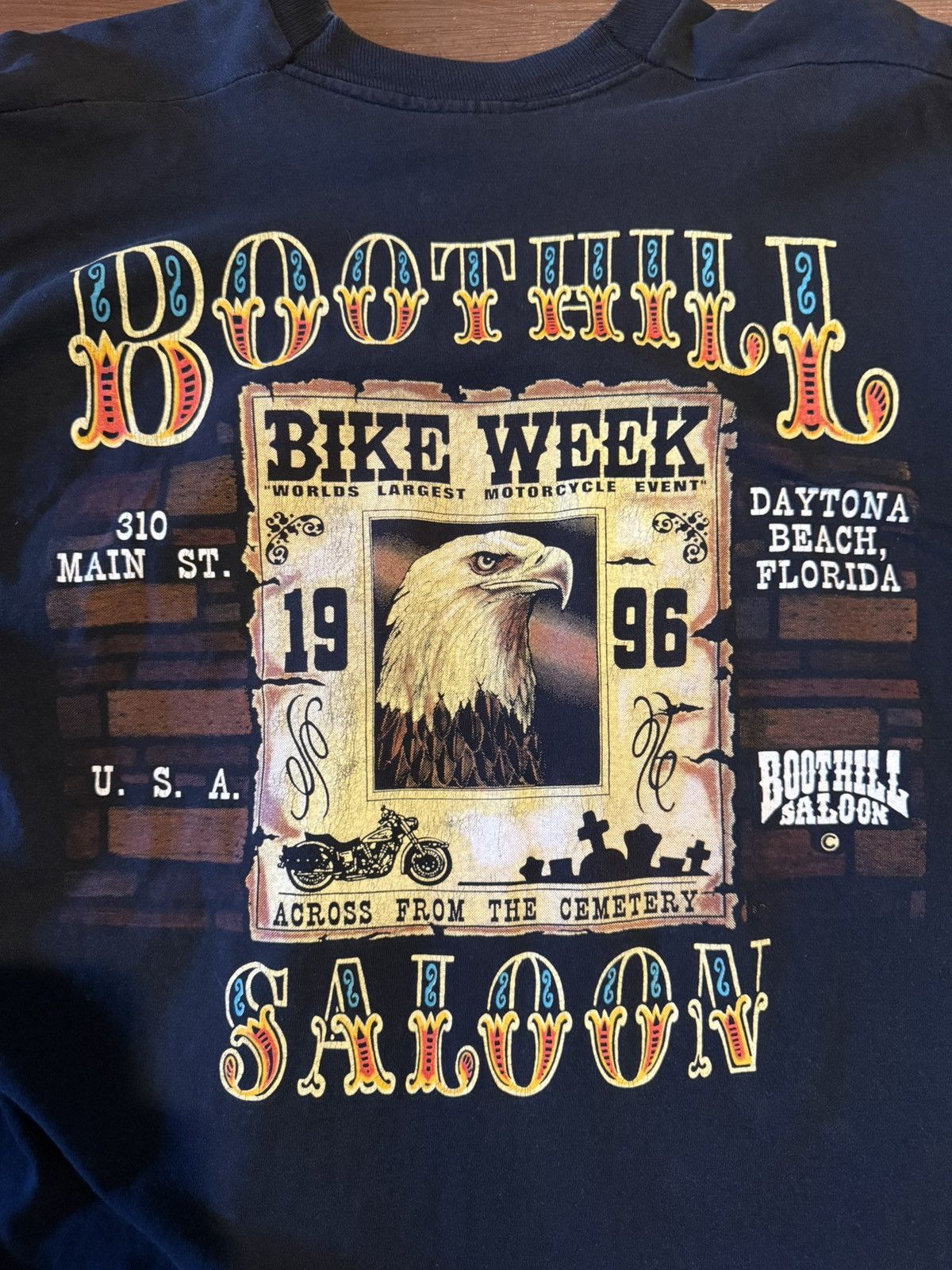 Harley Davidson Harley vintage travis scott 1996 elwood black nike week tee Size US XL / EU 56 / 4 - 2 Thumbnail