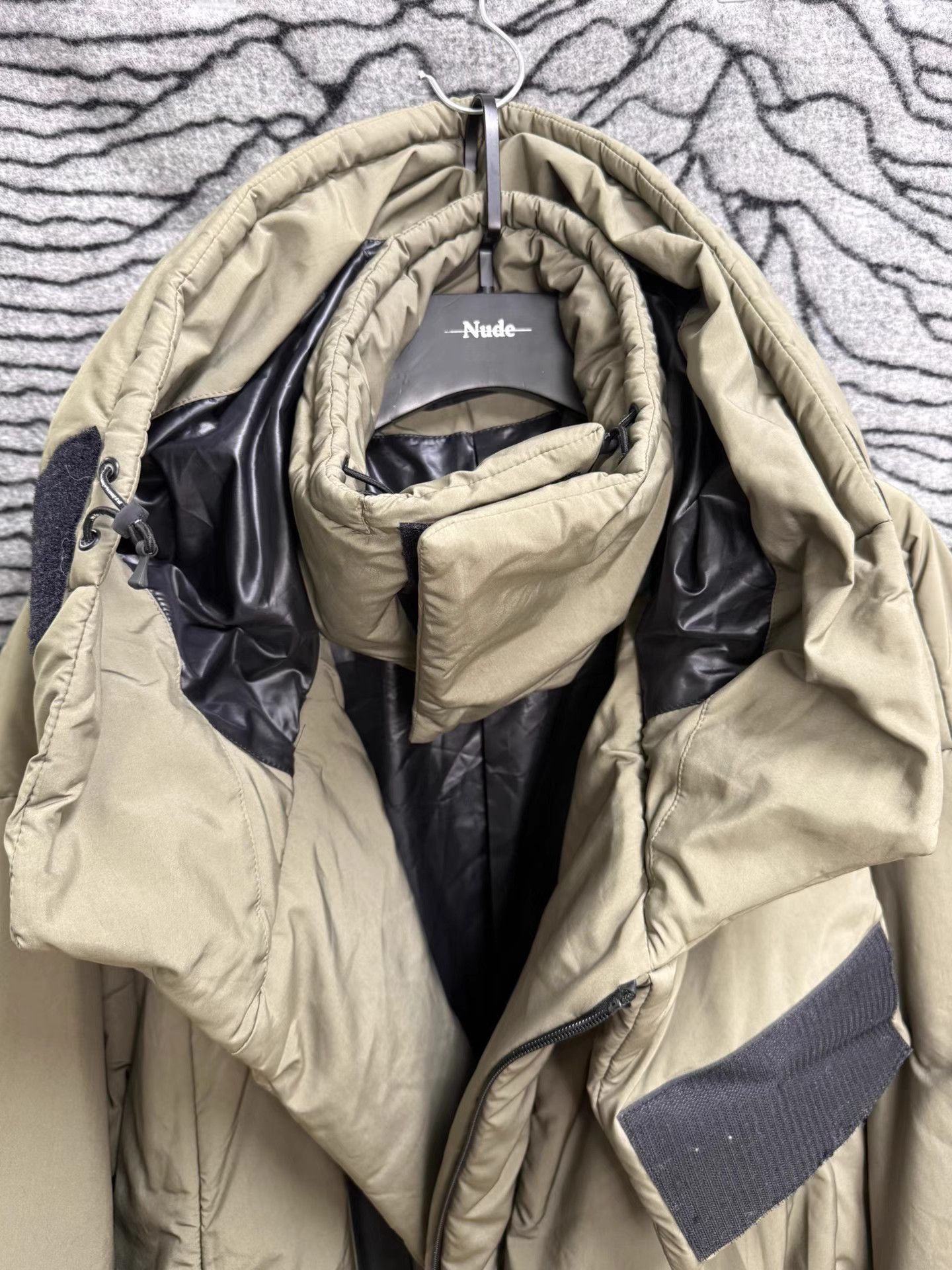 Julius Julius 7 Double Collar Neck Warmer Padded Jacket K20 Size US L / EU 52-54 / 3 - 4 Thumbnail