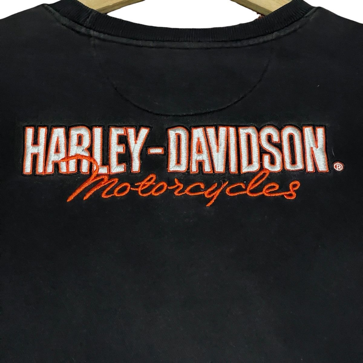 Harley Davidson Y2k Harley Davidson Faded Biker Crewneck Sweatshirt Size US XXL / EU 58 / 5 - 18 Thumbnail