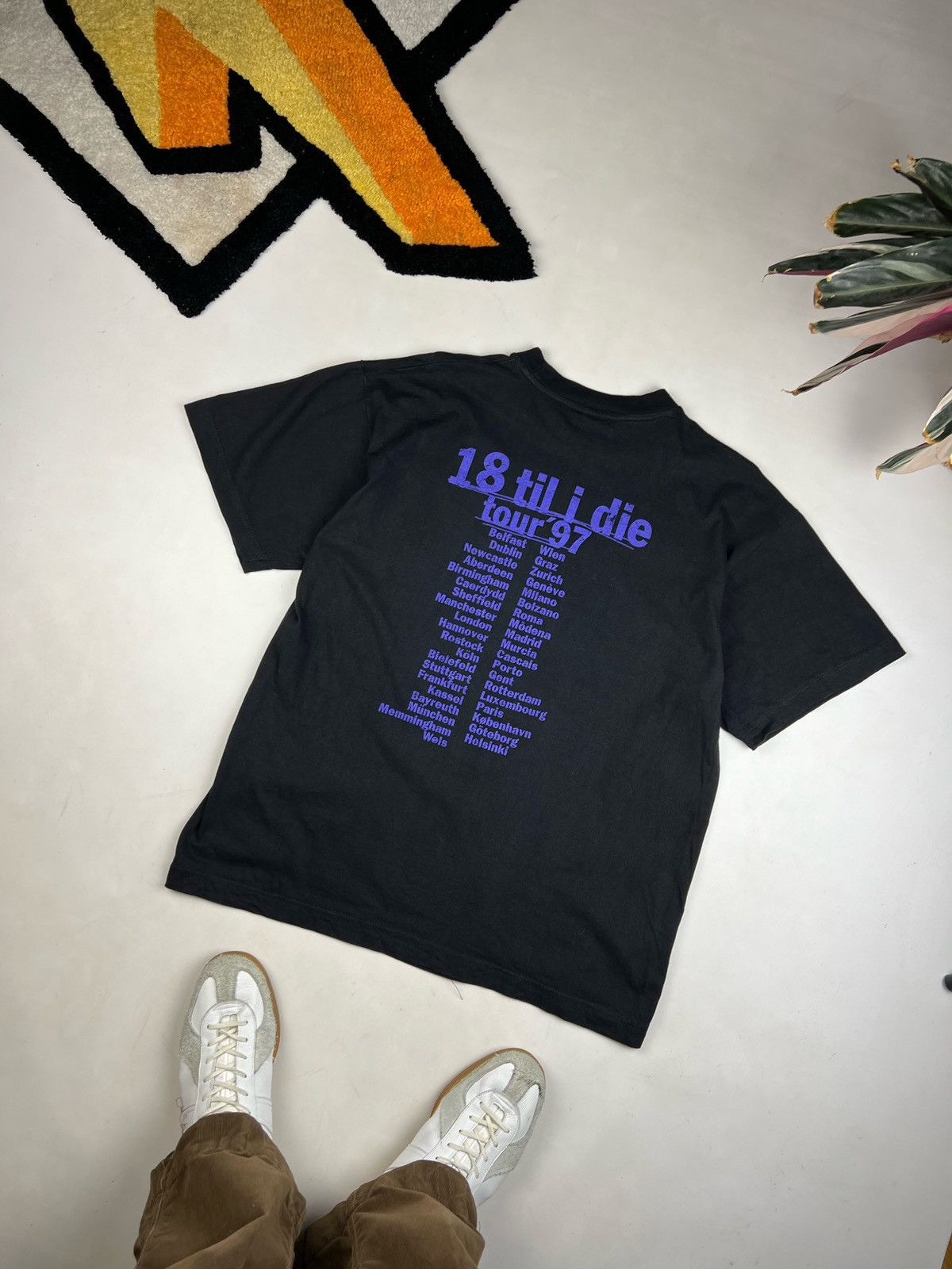 Band Tees × Vintage Vintage Bryan Adams T-shirt 1997 Size US XL / EU 56 / 4 - 2 Thumbnail