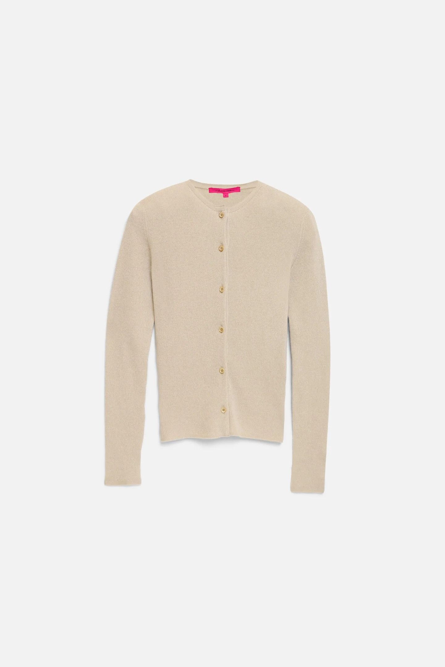 The Elder Statesman $1250 The Elder Statesman Oatmeal Delicash Cardigan Size L / US 10 / IT 46 - 1 Thumbnail