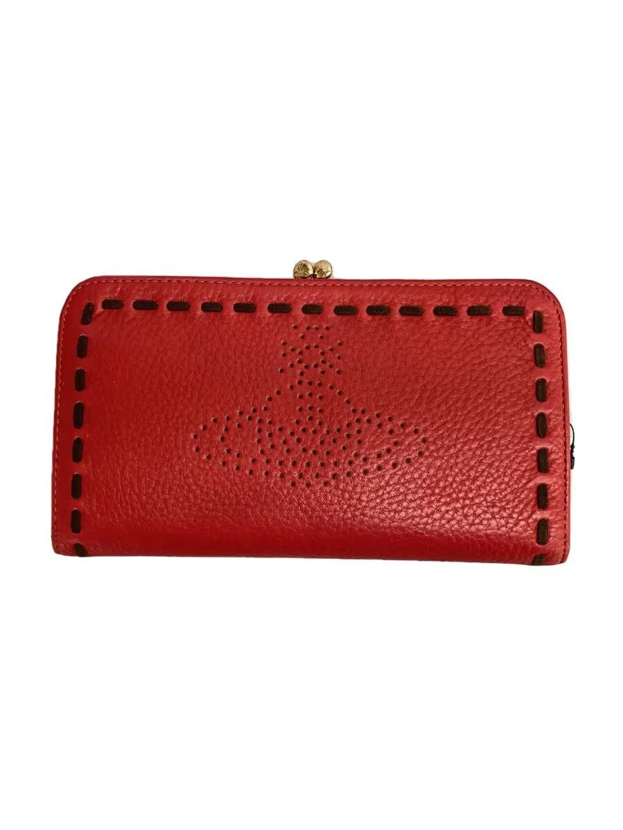 Vivienne Westwood Perforated Orb Leather Long Wallet Size ONE SIZE - 1 Thumbnail