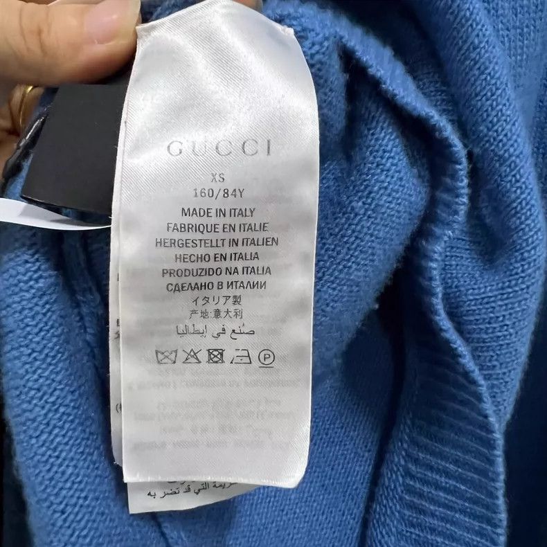 Gucci Gucci Yankees co-branded blue cardigan jacket Size US XS / EU 42 / 0 - 5 Thumbnail