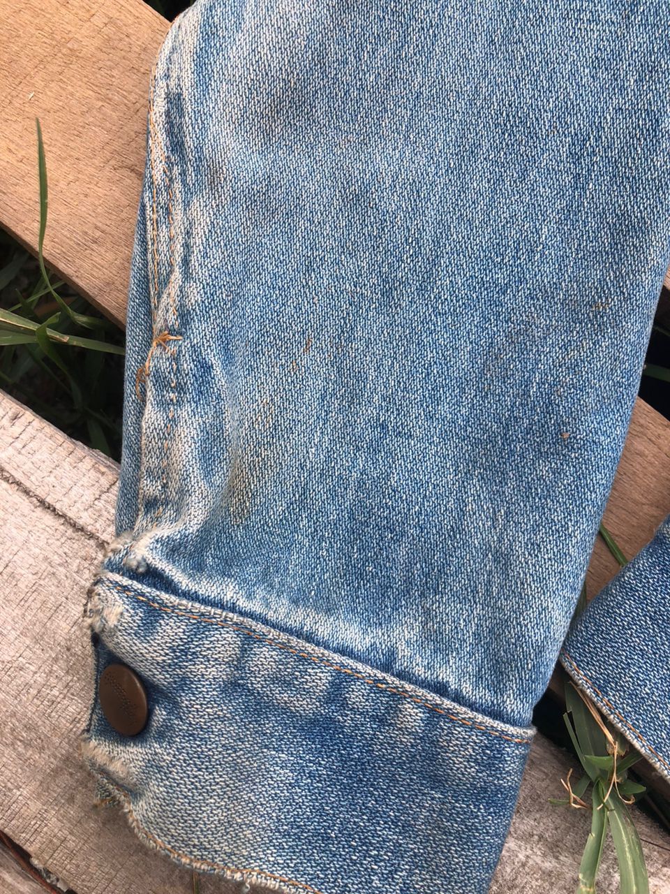 Wrangler Vintage 70s Wrangler Cropped Denim Jacket Size S / US 4 / IT 40 - 6 Thumbnail