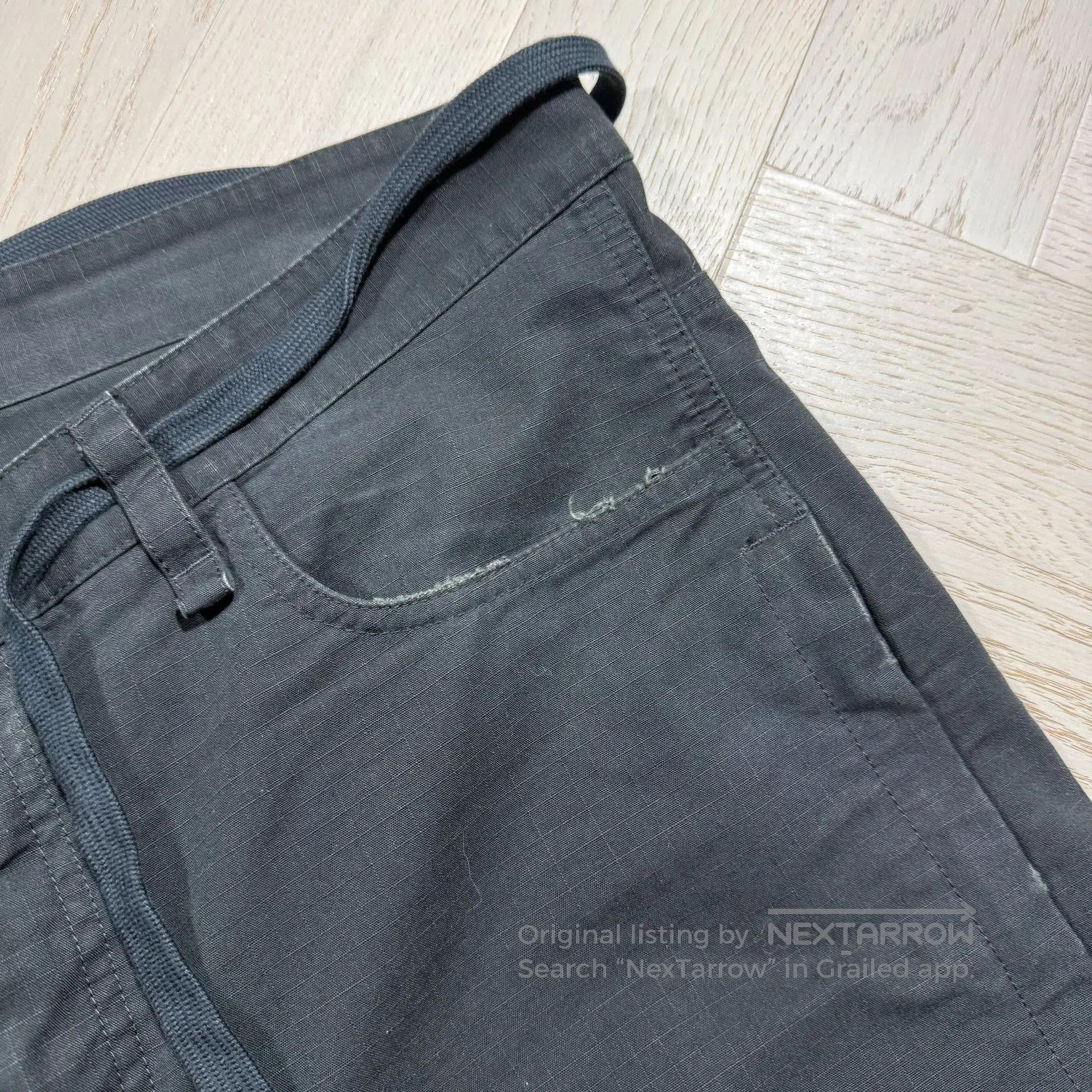 Visvim Balenciaga Washed Distressed Cargo Pants. Size US 30 / EU 46 - 3 Thumbnail