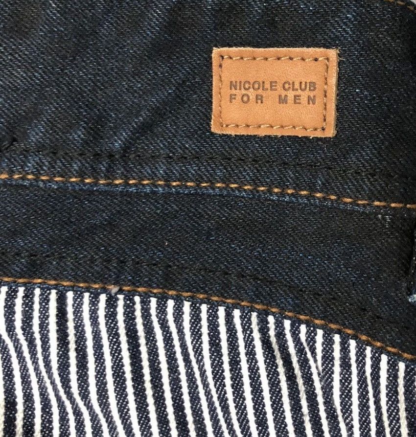 If Six Was Nine Rare Japanese Brand NICOLE CLUB For Men Rare Design jeans Size US 31 - 15 Thumbnail