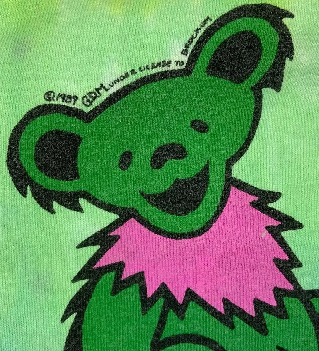 Liquid Blue Liquid Blue 80s Grateful Dead Tie Dye Dancing Bear Spiral Size US M / EU 48-50 / 2 - 6 Thumbnail