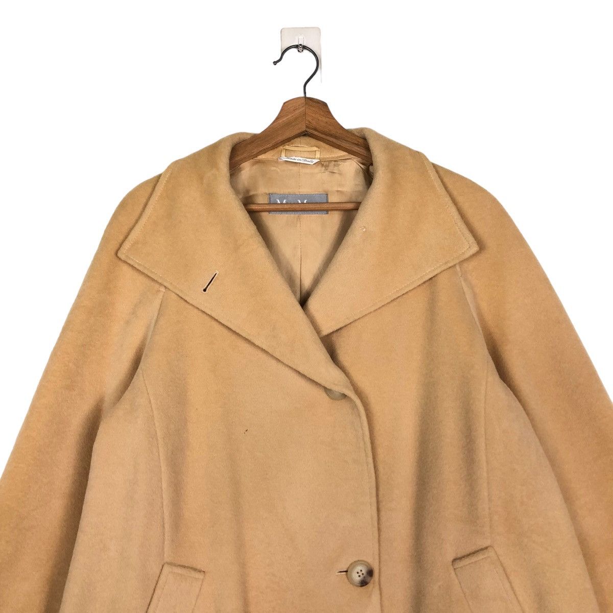 Vintage 🔥MaxMara Made in Italy Wool Jacket Double Breast Size US M / EU 48-50 / 2 - 3 Thumbnail