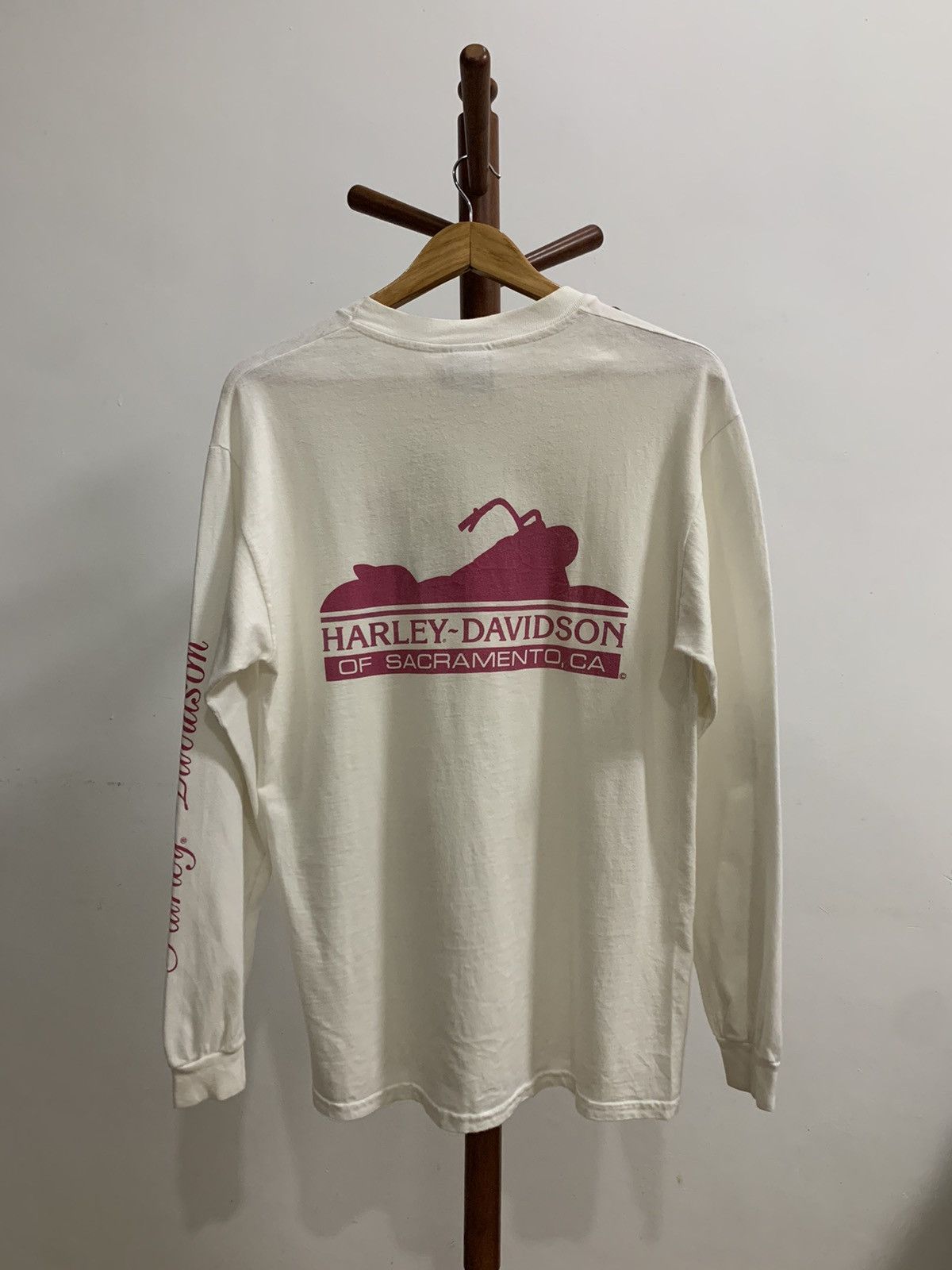 Harley Davidson × Vintage Vintage Harley Davidson Long Sleeve Front Back Printed Size M / US 6-8 / IT 42-44 - 2 Thumbnail