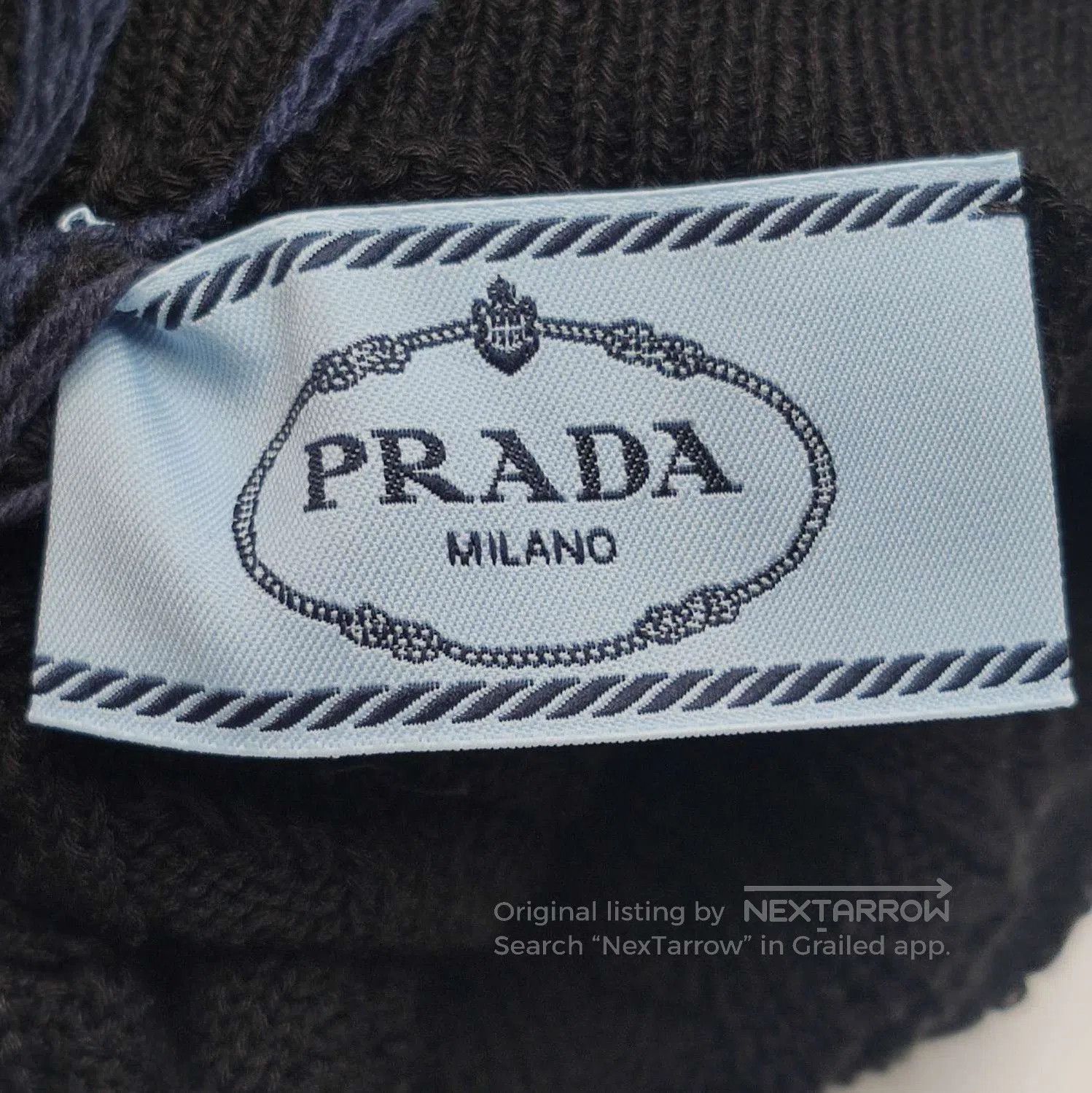 Prada Prada Black Turtleneck Knit Top with Cutouts . Size XXS / US 00 / IT 34 - 4 Thumbnail
