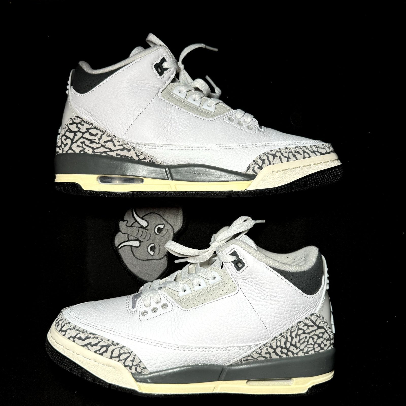 Jordan Brand × Nike Size 6 - Nike Air Jordan 3 Retro Hide N' Sneak 2023 Shoes Size US 6 / EU 39 - 2 Thumbnail
