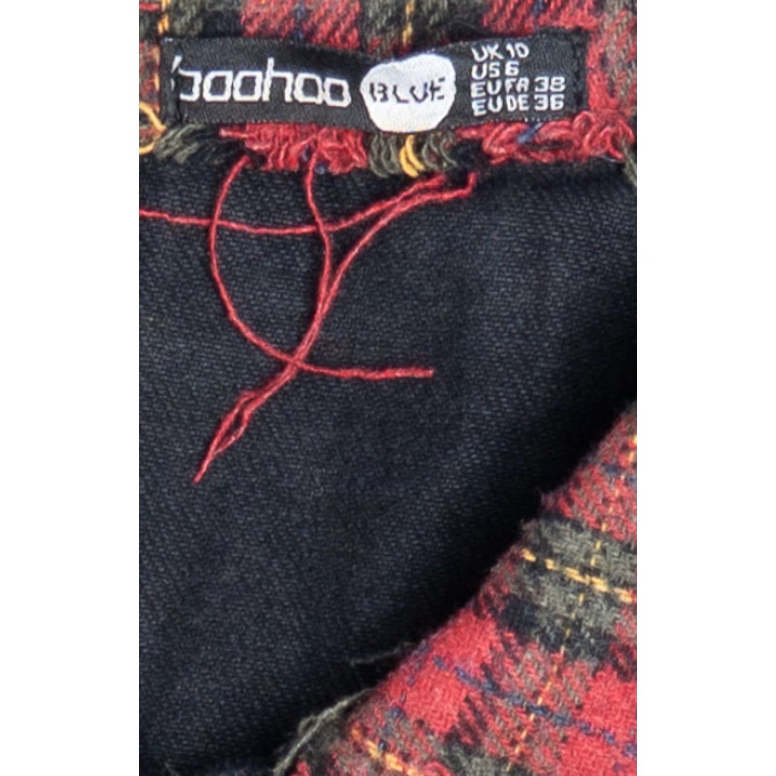 Boohoo VINTAGE Boohoo Upcycled Flannel & Harley Davidson Back Patch Denim Jacket Shirt XX-Large Black Cotton Mens Size US XXL / EU 58 / 5 - 5 Thumbnail
