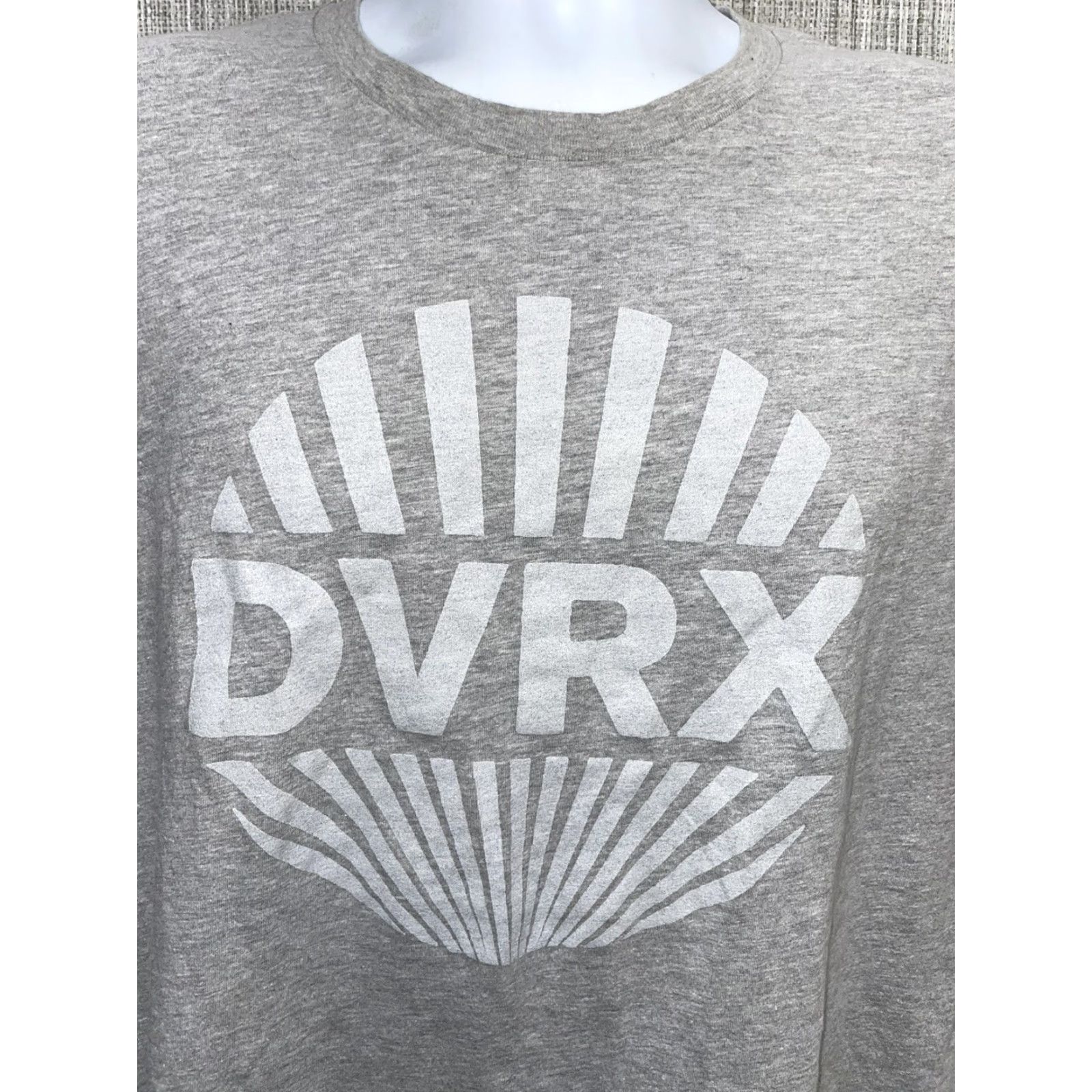 Logo 7 Devereux Gray Logo T-Shirt Mens L Size US L / EU 52-54 / 3 - 3 Thumbnail