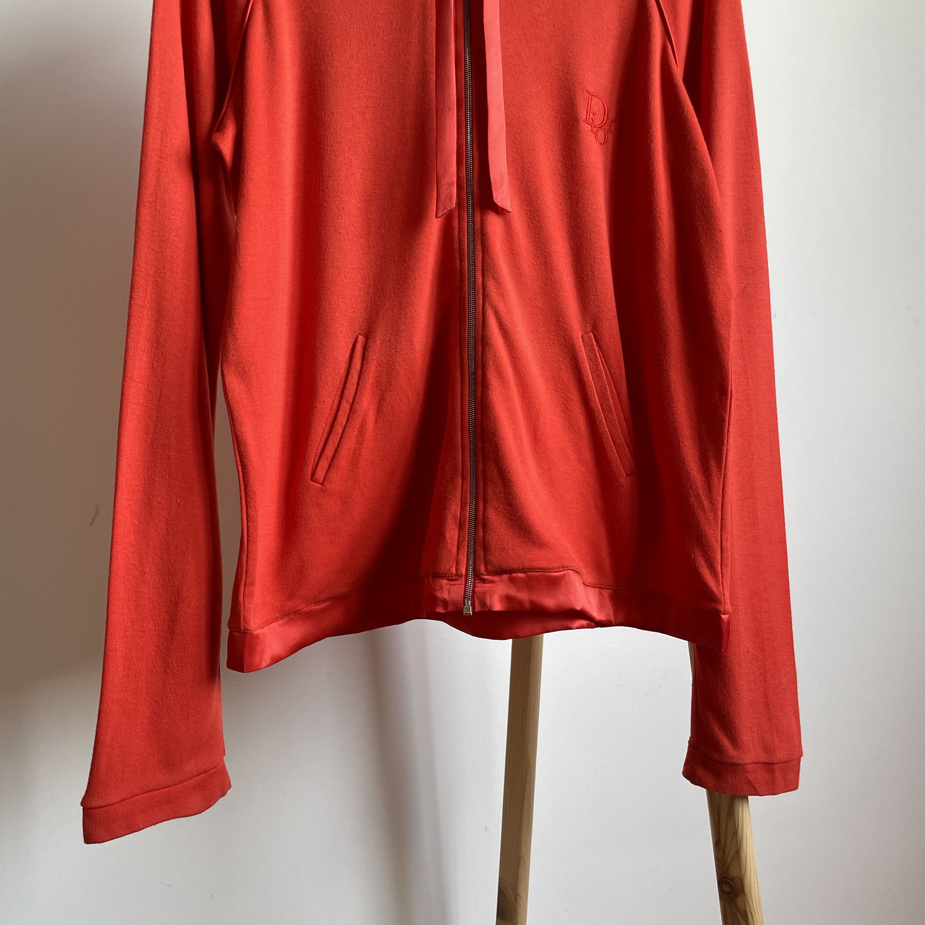 Dior Christian Dior Vintage 90's-00's Womens Zip Hoodie Size L / US 10 / IT 46 - 6 Thumbnail