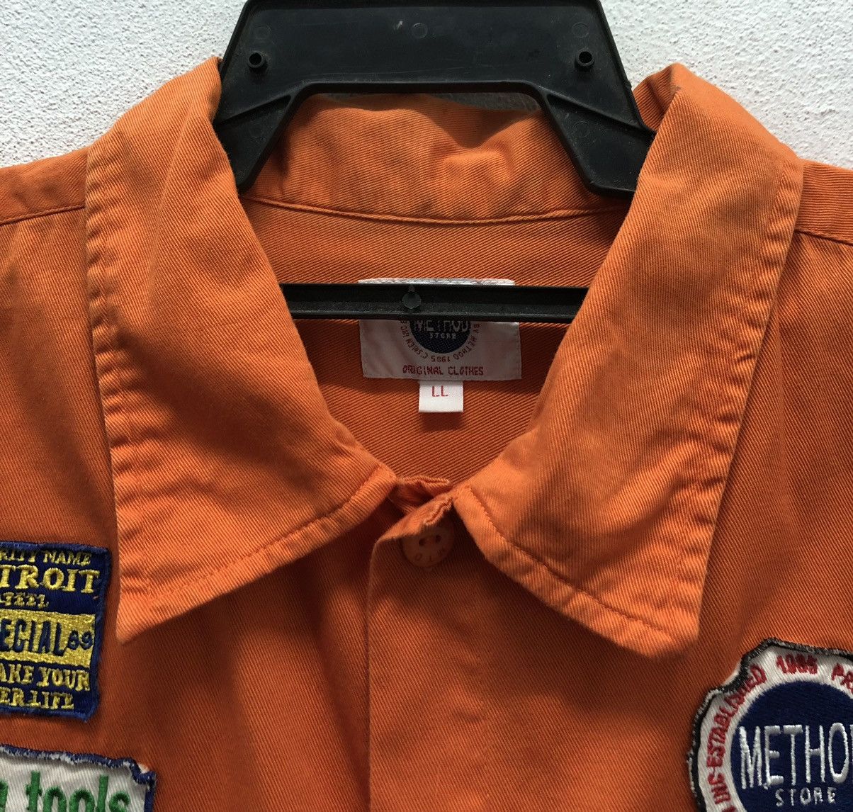 Vintage Vintage Method Store Original Clothes Shirt Button Up Size US XL / EU 56 / 4 - 3 Thumbnail