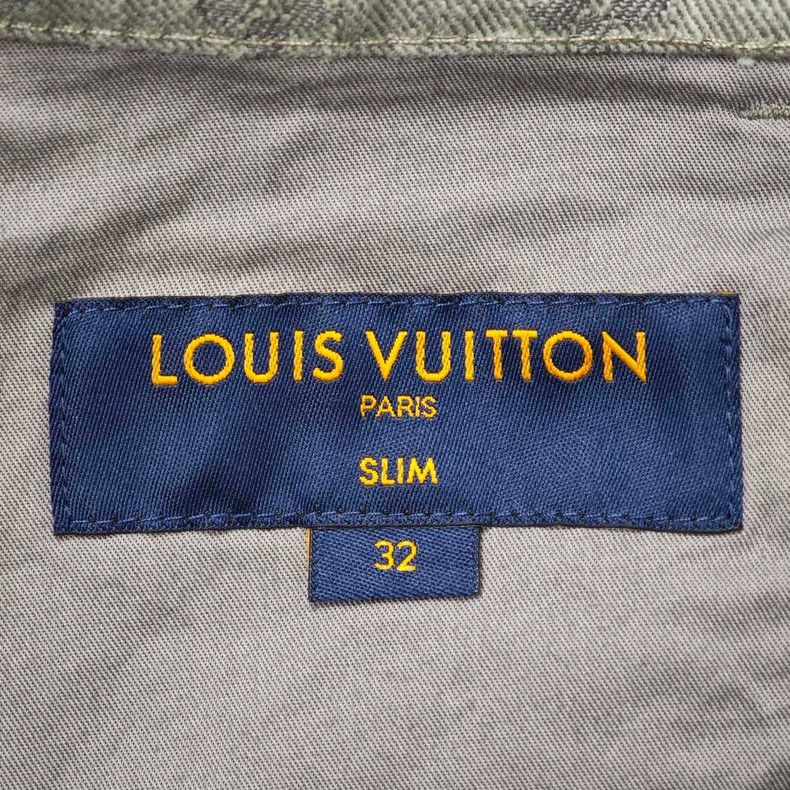 Louis Vuitton Louis Vuitton Grey full print jeans Size US 32 / EU 48 - 4 Thumbnail