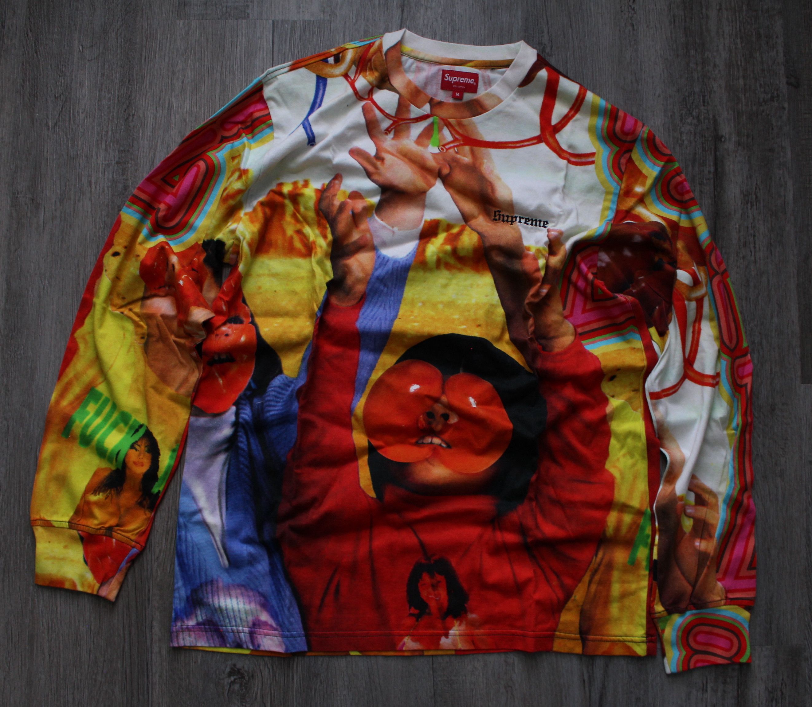 Supreme Skyline Sequin L/S Top “Day” | Grailed