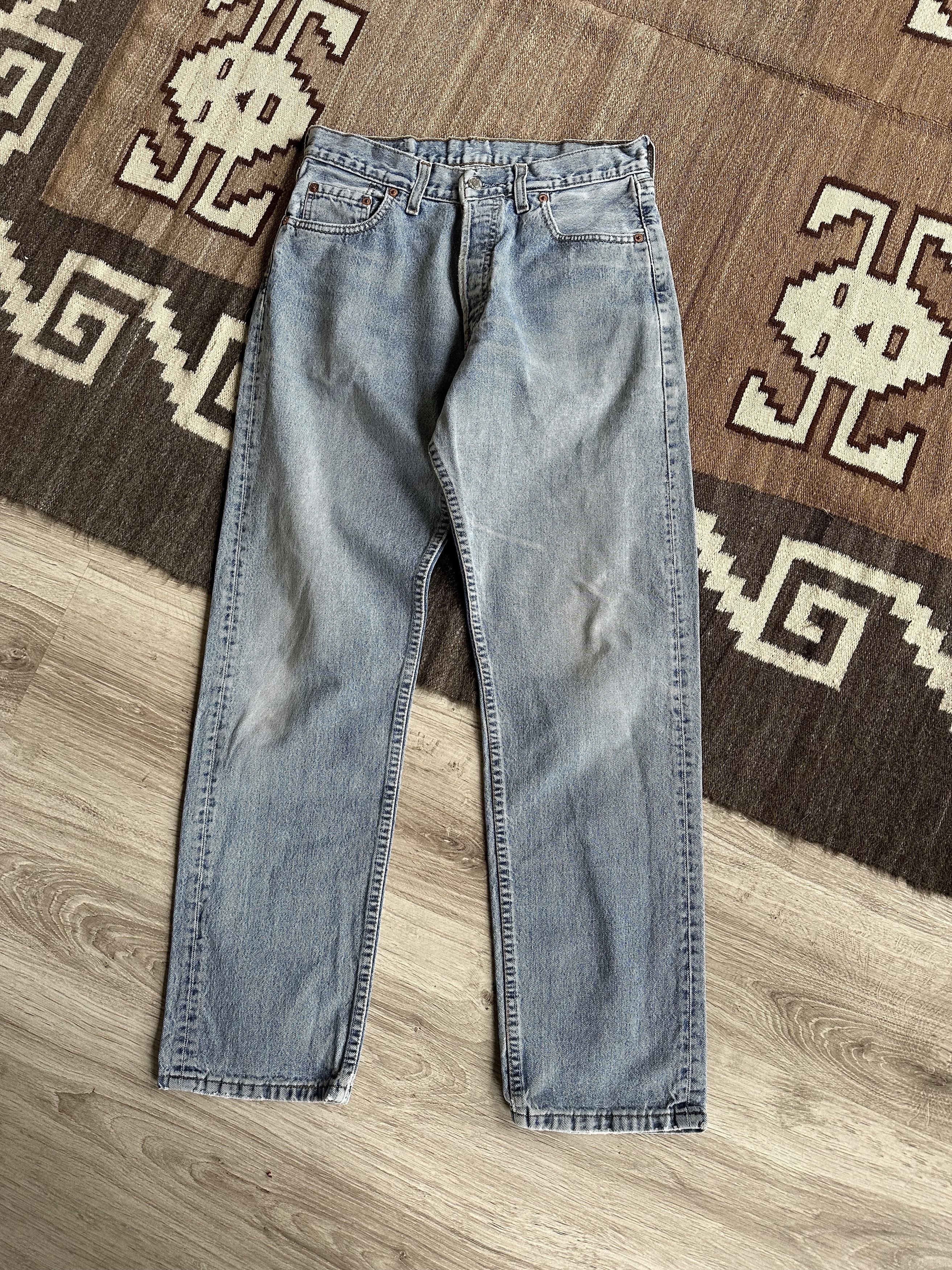 Jean Levis 517 Vintage Denim Jeans 6073AC Size US 33 - 4 Thumbnail