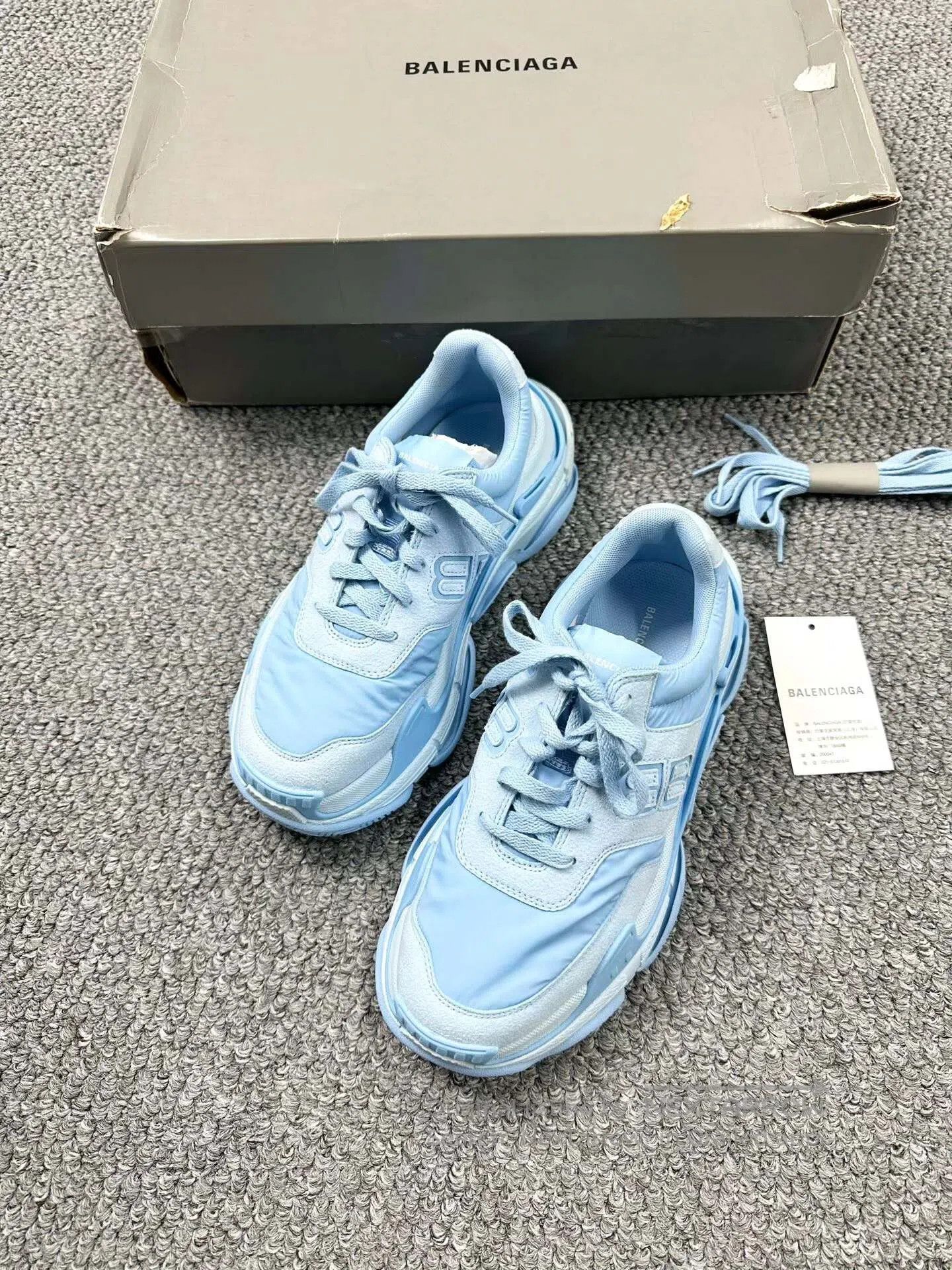 Balenciaga Balenciaga Blue Dad Shoes| Size US 7.5 / IT 37.5 - 1 Thumbnail